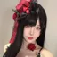 Gothic Gothic Hoa Hồng Top Mũ cos Ảnh Trang Trí Đạo Cụ Cô Dâu Mũ Đội Đầu Khóc Máu Hoa Hồng Tối Series 5.26