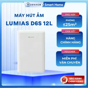 Máy hút ẩm 12L Lumias D6S-12L - 25m² - Hàng Chính Hãng