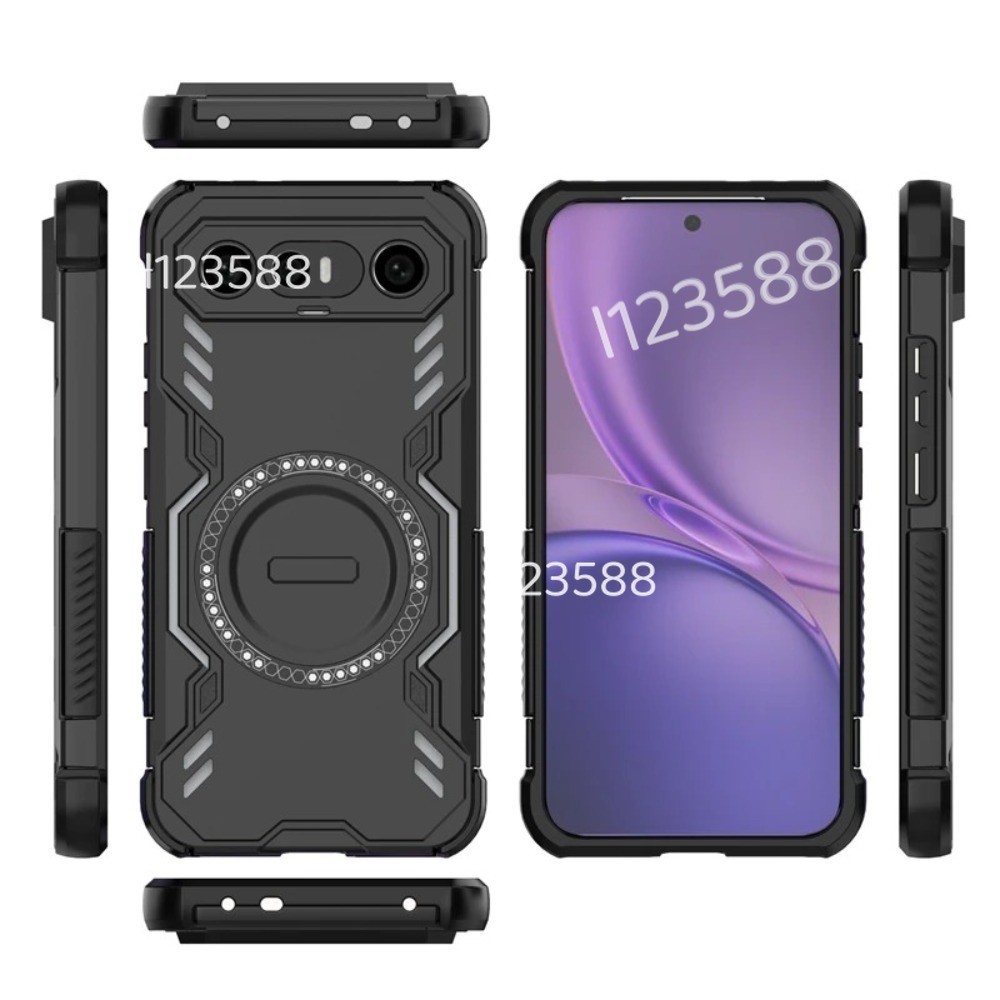Ốp Chống Sốc Sang Trọng Cho Vivo X300 FE 5G X300FE 5G 2026 VivoX300FE Ốp Điện Thoại TPU Mềm Cạnh Cứng PC Giá Đỡ Xe Ốp Lưng Bảo Vệ Chống Rơi