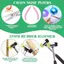 Bộ dụng cụ làm đồ trang sức 14 chiếc có kìm trang sức mũi phẳng, kẹp chốt băng ghế chữ V, búa vồ, thước đo
