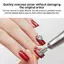 HFSHY Vonfram Mũi Khoan Móng Tay 1 Đầu Tròn Bền Để Loại Bỏ Acrylic Gel Thích Hợp Cho Salon Làm Móng Chân VN