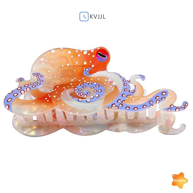 [KvJJL-t] Kẹp Tóc Cá Mập Bạch Tuộc 1 Chiếc Sáng Tạo Động Vật Biển Lấy Kẹp Thiết Kế Vui Nhộn Phụ Kiện Tóc Cho Nữ Cô Gái Tạo Kiểu Mới