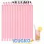 ICUCKO 20 Ống Hút Hình Trái Tim, Ống Hút Uống Màu Hồng Nhiều Gói, Ống Hút Dùng Một Lần Thân Thiện Với Môi Trường Di Động Tiệc Sinh Nhật