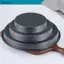 Chảo Nướng Pizza 10 / 11 / 12 / 14 Inch Nonsti Thép Carbon Khay Pizza Tấm Nướng Tròn Cho Chảo Nướng Pizza Tự Chế Dụng Cụ Nhà Bếp VN