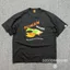 Áo nam chất lượng cao HU MAN Flying Duck Logo đôi cánh đầy màu sắc in hình 100% Cotton cao cấp Áo thun ngắn tay cặp đôi