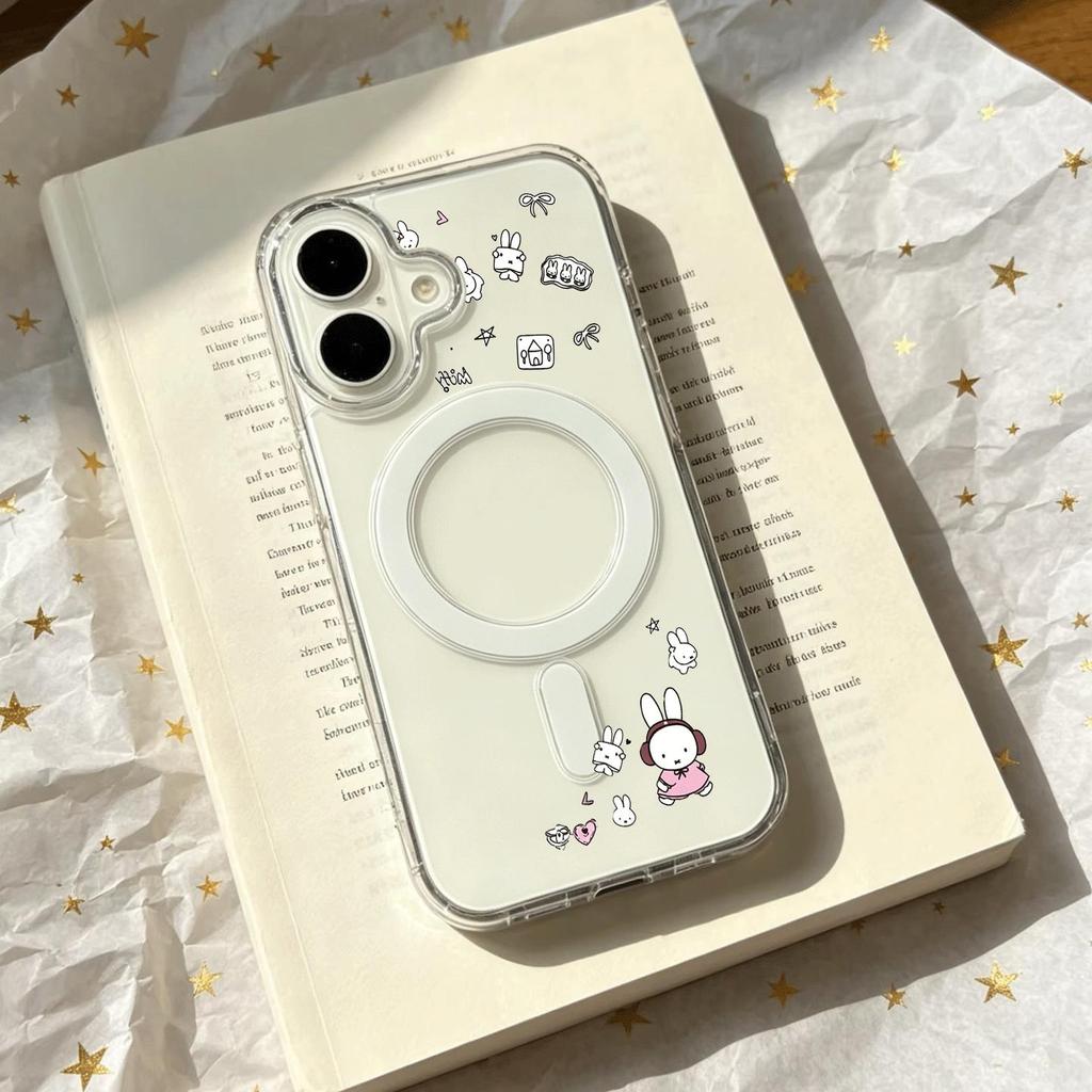Hình ảnh thỏ Thích hợp iPhone 1714p15 trường hợp điện thoại 1311 mới 12 hút từ 11 thấm