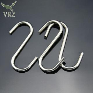 VRZ Thép Không Gỉ Hình Chữ S Móc Treo Đa Năng Cho Quần Áo Túi Khăn Nhà Bếp Phòng Tắm Lưu Trữ Ra Giá Đỡ HOT
