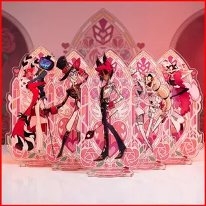 BH2 Hazbin Khách sạn Tấm Đứng Charlie Morningstar Acrylic Hình Đứng Ký Hiệu Anime Trang Trí HB2