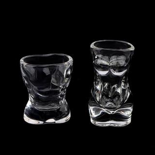 [Firefly] 1 Cốc Bia Độc Đáo Mới Ngộ nghĩnh Nam Nữ Hình Cơ Thể Trong Suốt Thanh Thủy Tinh Drinkware Cotail Cốc Cà Phê Nước ép Trà [VN]