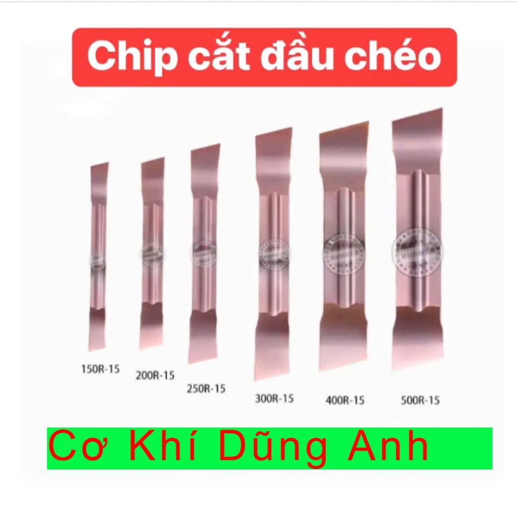 Chíp cắt đứt đầu chéo phải, trái 2mm, 3mm. MGGN200R-15, MGGN200L-15, MGGN300R-15, MGGN300R-15