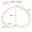 PNPIA- Thời Trang Nữ Trang Sức Vàng Bạc Màu sel Nhiều Lớp Boho Đầu Dây Chuyền Mũ Cô Dâu Cưới Tóc Trang Sức
