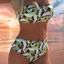 Bộ Đồ Bikini Hai Mảnh Đồ Bơi Nữ Co Giãn Cao Thoáng Khí Mỏng Hơn Nhìn Đồ Bơi