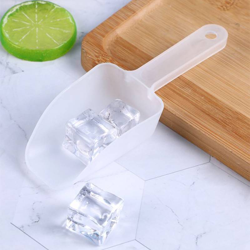 AN.MART Nhựa Xẻng Bột Thực Phẩm Kẹo Kem Muỗng Tráng Miệng Xẻng Cơm Nhà Bếp Mờ Thiên Đa Năng Xẻng Đá VN