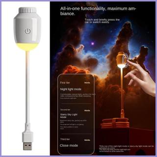 Đèn Ngủ Máy Chiếu Galaxy Lãng Mạn Có Thể Điều Chỉnh Độ Sáng USB Cắm Ngôi Sao Đèn Máy Chiếu Cho Phòng Ngủ Xe mueadsyvn