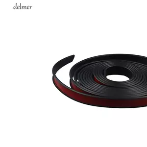 Dải dải viền DELMER 12 / 15 / 18mm Hình chữ U Tự dính Tủ PVC cố định Dải cản trước