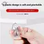 HFTOY 4 / 10 Chiếc Trong Suốt Chống Va Chạm Bàn Cà Phê Đồ Nội Thất Bảo Vệ Góc Vỏ Mềm Trang Trí Phòng Khách ~