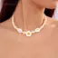 AqToCna Bohemia Phong Cách Vỏ Hoa Bện Nelaces Dành Cho Nữ Hoa Dễ Thương Choker Đi Biển Mùa Hè Nelace Phụ Kiện Trang Sức Quà Tặng AqToCna