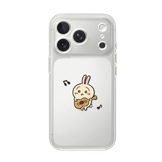 Hachiware & Usagi chơi đàn ghi-ta ỐP đIệN ThoạI Cho IPhone 17 16PRO 15Plus 14 13 12 11 Promax XR XSMAX ốP Silicon TPU Mề