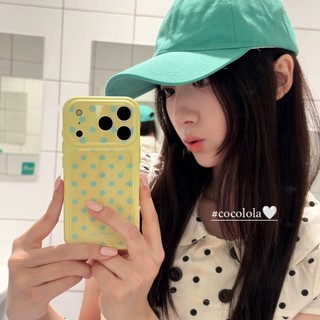 Wave Point Ống Kính Máy Ảnh Màu Trơn Acrylic Ốp Lưng Điện Thoại iPhone 17Promax 17Pro 16 15 14 Pro Max 13 Chống Sốc Nữ Điện Thoại Di Động