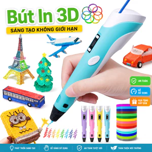Bút In 3D An Toàn Cho Trẻ Em, Vật Liệu PLA Thân Thiện Môi Trường, Phát Triển Kỹ Năng Sáng Tạo Quà Tặng Trẻ Em