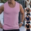 Thể Dục Thể Thao Áo Vest Casual Co Giãn Nhanh Khô Slim-Fit Nam Không Tay Vai Rộng Màu Trơn