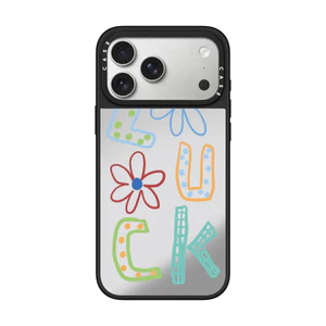 Từ Tính May Mắn Chữ Cái Gương Ốp Lưng Điện Thoại IPhone 17 Pro Max 16 15 14 Plus 13 12 11 17 Vỏ Khí Chống Sốc Bảo Vệ Vỏ
