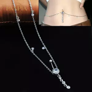 PNPIA- Thời Trang Phẫu Thuật Bằng Thép Bụng Nút Thắt Lưng Rốn Xuyên Vòng Trang Sức Cơ Thể