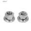 DELMER Xe Đạp Hub Hạt Phía Trước Phía Sau Phụ Kiện Đường Cố Định Bánh Răng MTB Phụ Kiện Xe Đạp M9 M10