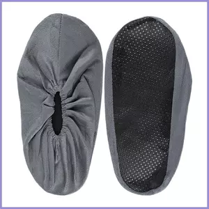Bao Giày Cho Trong Nhà Có Thể Tái Sử Dụng Chống Trơn Trượt Mềm Bảo Vệ Vải Giày Booties Cho Gia Đình Nơi Làm Việc Phòng Tập Gym Phòng Thí Nghiệm mueadsyvn