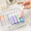 GETVOW 4 cái / bộ Con lăn băng hai mặt, Băng keo chấm hình có thể xóa được, Tạp chí chạy keo màu Morandi đa chức năng