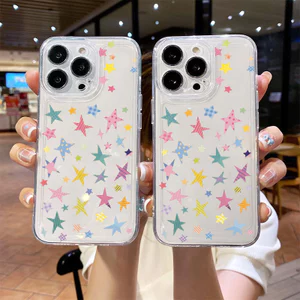 Ốp lưng iPhone trong suốt chống sốc họa tiết chấm bi nhiều màu iP-7/8Plus/XSMax/11/12/13/14/15/16/17/Pro/ProMax
