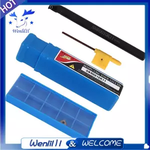 1pc Snr0010k11 Dụng cụ bên trong Giá đỡ nhàm chán + Cờ lê + 11ir A60 Chèn cacbua cho máy tiện Dụng cụ tiện ren