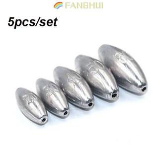 Fanghui - Bộ 5 chì câu cá đa trọng lượng, bổ sung trọng lượng, chìm trong nước