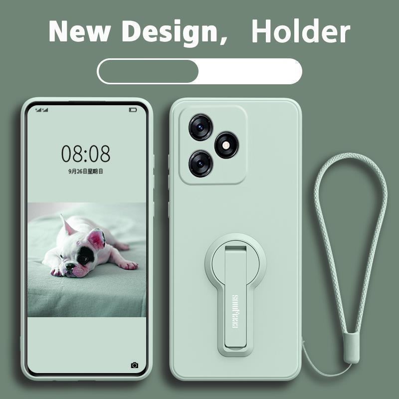 Ốp Lưng Danh Dự 600 400 200 LITE 200 400 500 SMART 400 PRO X8D X6D 4g X7D X9D 5g Vỏ Điện Thoại Vỏ Mềm Silicon Lỏng Chống Sốc Thiết Kế Mới 360° Có giá đỡ YTXZZJ01