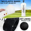 Vỏ bảo vệ câu lạc bộ Golf Phong cách mới Chữ PU chống nước No. 1 Vỏ nắp câu lạc bộ Vỏ bảo vệ Unisex