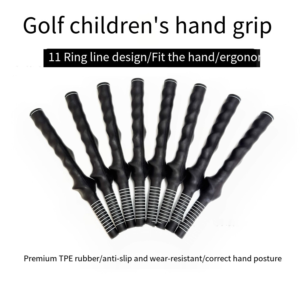 Câu Lạc Bộ Golf Trẻ Em Tay Cầm Cao Su Xoay Huấn Luyện Tiêu Chuẩn Giảng Dạy Thực Hành Dụng Cụ Huấn Luyện Hỗ Trợ Cho Tay Golf
