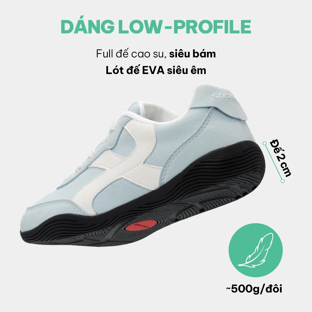 Giày Thể Thao Sneaker Unisex Shondo Class 7 Đế Thấp Cao Su Da Lộn Nhiều Màu | BigBuy360 - bigbuy360.vn