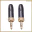5 Micrô ve áo Lavalier Cắm âm thanh 3,5 mm với M6 Sợi bên trong Cáp ren bên trong dành cho-