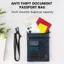 Lưới Xu Hướng Thời Trang RFID Chống Trộm Swipe Túi Đựng Thẻ Hộ Chiếu Đa Năng Du Lịch Ngoài Trời Đi Bộ Tài Liệu Túi Điện Thoại Di Động 6.7