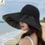 < YEI > Tấm Che Nắng Cao Su Mũ Kép Nữ Có Thể Gập Lại Có Thể Điều Chỉnh Chống Tia UV Mùa Hè Cho Du Lịch Và Thể Thao Mới
