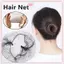 JRP 50 Chiếc Lưới Tóc Co Giãn Gói Tóc Vô Hình Hairnet Lưới Bun Tóc 30 / 50 / 60CM Phụ Kiện Tóc JRP