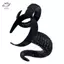 HFTOY 1 Mảnh Gothic Động Vật Cừu Quỷ Sừng Halloween Carnival Trang Phục Dự Tiệc Đạo Cụ Sừng Quỷ Mũ Đội Đầu Cosplay Mũ ~