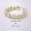 Mori Phong Cách Jasmine Headband Hàn Quốc Siêu Cổ Tích Camellia Ngọc Trai Nơ Cô Gái Cao Cấp Ngọt Ngào Mũ Đội Đầu Mũ