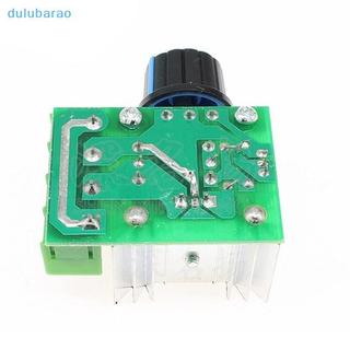 [DUL] Bộ điều chỉnh điện áp AC 220V 2000W SCR Bộ điều chỉnh độ mờ Bộ điều khiển tốc độ động cơ AO