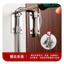 Chốt Khóa Cửa Chống Trộm Không Đục Lỗ 90 Độ 180 Độ Góc Phải Vệ Sinh Khóa Đơn Giản Bu Lông Cửa Di Động Khóa Cố Định Khóa S0VV