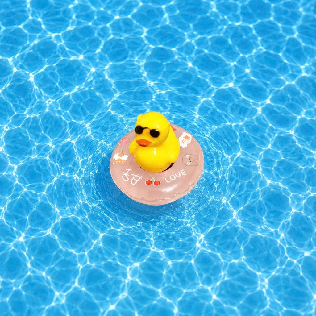 [ĐỘC QUYỀN]  Set Charm Phao Vịt Đeo Kính Mã Cứng  Siêu Cute dễ thương Có Bán LẺ