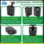 4 Chiếc Có Thể Điều Chỉnh Chiều Cao Cho Giá Đỡ Cây Bể Cá Có Móc Mở Rộng Và Cốc Hút Cho Bể Cá Và Cây Thủy Canh Màu Đen