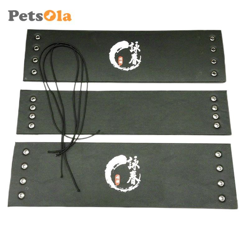 Da PU Dummy Pad Võ Thuật Bảo Vệ Cho Gỗ Dummy Wing Chun Kung Fu Boxing Gear