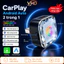 Bộ Chuyển CarPlay K18 Pha Lê –Nút Thông Minh,Chuyển Có Dây Sang Không Dây,Tương Thích 98%Xe,Điều Khiển Giọng Nói&Bản Đồ