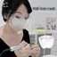 Mặt nạ bảo vệ chống bụi chống sương mù Kính trong suốt cao Nail Art Tấm chắn toàn mặt Unisex Tấm chắn mắt độ phân giải cao Mới